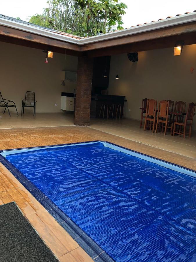Вілла Casa Temporada Olimpia 8 Pessoas Com Piscina Екстер'єр фото