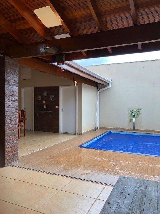 Вілла Casa Temporada Olimpia 8 Pessoas Com Piscina Екстер'єр фото