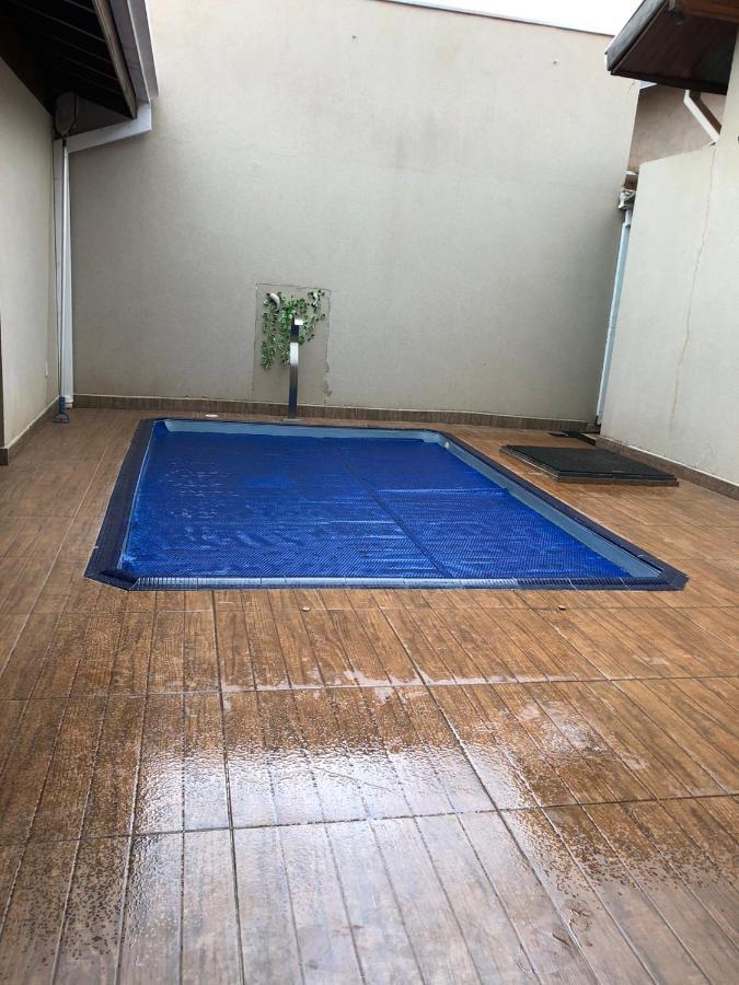 Вілла Casa Temporada Olimpia 8 Pessoas Com Piscina Екстер'єр фото